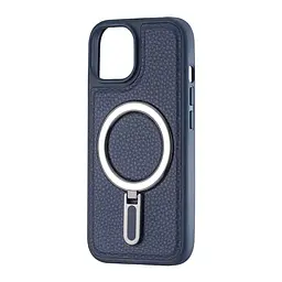 Чохол Jinduka Leather Ringo iPhone 15 Blue