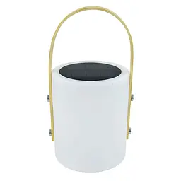 Ліхтар кемпінговий Bo-Camp Longford Solar 150 Lumen Bamboo/White (5818878) - мініатюра 6