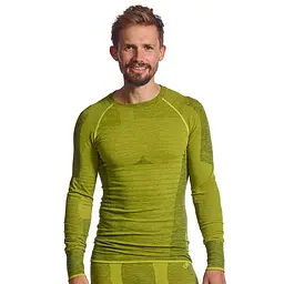 Термофутболка Ortovox 230 Competition Long Sleeve Men S Жовтий - мініатюра 2