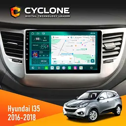Штатна магнітола Hyundai IX35 2016-2018 Cyclone C9-013 4x64 DSP 4G Cyclone (НФ-00007270)