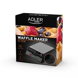 Вафельница Adler AD 3036 - мініатюра 6