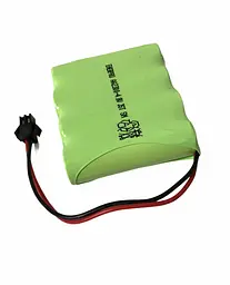 Акумулятор AA 4.8V 2300 mAh з конектором JST SM-2P для дитячих іграшок та роботів (18857) - мініатюра 3