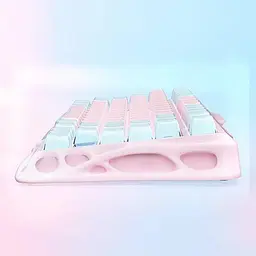 Клавіатура GravaStar Mercury K1 Lite 80keys BSUN Grey BT/WL/USB Lumen Rose (GSK1LITE_PM_PNK) - мініатюра 6