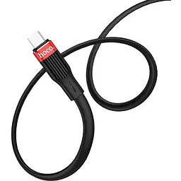 USB Cable Hoco U72 Forest Silicone Type-C Black 1.2m - мініатюра 3