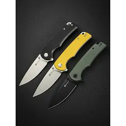 Ніж складаний туристичний Sencut Praktisk, (9.1 см) 9Cr18MoV / Micarta темно-зелений - мініатюра 17