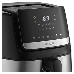 Мультипіч Sencor Vita Fryer нержавіюча сталь-чорна 1600 Вт (SFR6600SS) - мініатюра 4