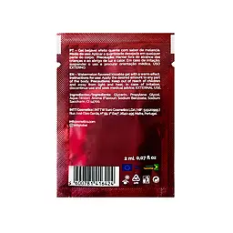 Пробник гелю для оральних пестощів з зігрівальним ефектом INTT Lick Me Kissable Gel Watermelon 2 мл - мініатюра 2