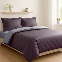 Комплект постільної білизни Полуторний Duet 150х200 см Grey/Graphite SOHO pbe0050809