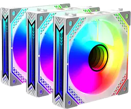 Вентилятор 2E Gaming ACF120MW 3-Pack ARGB White (ACF120MW-ARGB)