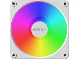 Корпусний вентилятор Montech GF120 V2 ARGB 3-Pack White - мініатюра 2