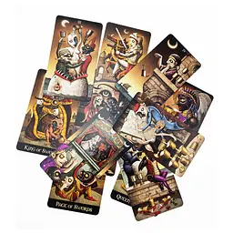 Карти Таро Tarot Deck Божевільного Місяця Deviant Moon Tarot 78 штук у комплекті 10 см - мініатюра 4