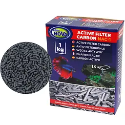 Активоване вугілля Aqua Nova Carbon 1кг (NAC-1) для акваріума з мішком