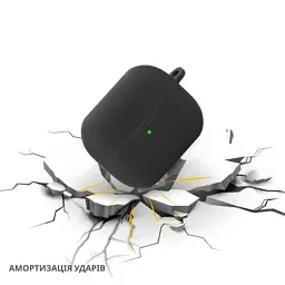 Чохол для навушників BeCover для Samsung Galaxy Buds 3 FE Black (715110) - мініатюра 2