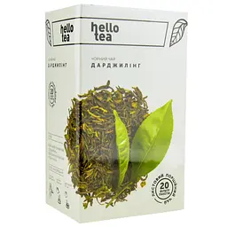 Чорний чай Hello Tea Дарджилінг 20 пакетиків (4820208950039)