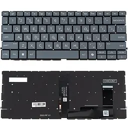 Клавіатура для ноутбука HP (EliteBook 640 G11) rus чорний без кадру підсвічування клавіш