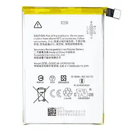 Акумулятор G013C-B, Google Pixel 3 XL, 3430mAh, оригінал PRC
