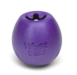 Іграшка для собак West Paw Zogoflex Rumbl для ласощів малий 8 см Фіолетовий (BZ040EGG)