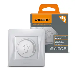 Світлорегулятор Videx BINERA LED 200Вт сереб (VF-BNDML200-SS) - мініатюра 4