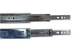 Направляюча меблева телескопічна кулькова FZB 42 x 500 мм. - мініатюра 2