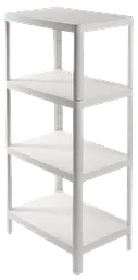 Етажерка 4-х ярусна 6030 Olympic WHITE 27х42х95 см VIOLET HOUSE meb0000382
