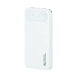Зовнішній акумулятор Usams CD249 PB80 PD20W Digital Display Fast Charging 10000mAh білий