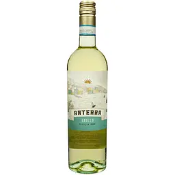 Вино Anterra Grillo Sicilia DOC белое сухое 0.75 л