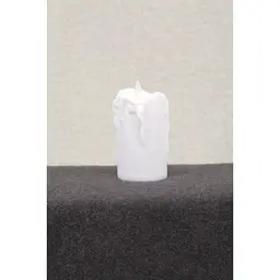 LED свічка 263 9 см Білий (6956586596564A)