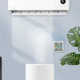 Годинник-термогігрометр Miiiw Temperature Humidity Clock [NK5253] білий [58021] - мініатюра 5