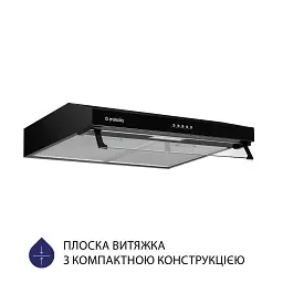 Витяжка плоска Minola HPL 614 BL - мініатюра 2