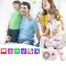 Бездротовий мікрофон для караоке, колонка SPEAKER C20 PLUS - мініатюра 3
