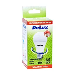 Лампочка Delux BL 60 12 Вт 6500K (90023524) - мініатюра 2