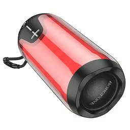 Портативна bluetooth колонка Borofone BR33 TWS з LED підсвічуванням чорний - мініатюра 3