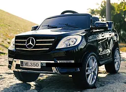 Дитячий електромобіль на пульті управління Mercedes (2 мотора за 25W MP3 FM USB) Bambi M 3568EBLR-2 Чорний
