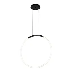 Люстра стельова LED Levistella 7812022 (600) BK, 23W, 3000K, чорний, сучасний стиль - мініатюра 2