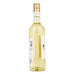 Вино Vi-No Ze-Ro Chardonnay, біле, напівсолодке, 0%, 0,75 л - мініатюра 2