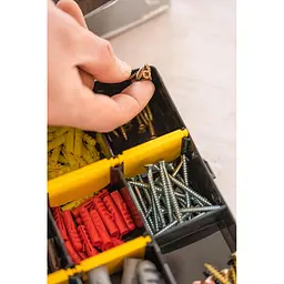 Ящик для інструментів Stanley кассетница 36 х 22,9 х 4,8 см 22 отсека (STST81681-1) - мініатюра 4