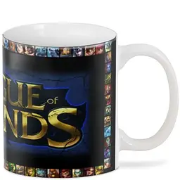 Кухоль GeekLand League of Legends Ліга Легенд LOL test 02.18.414 330 мл білий - мініатюра 2