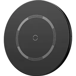 Бездротовий зарядний пристрій Baseus Simple Magnetic Black [WXJK-E01] [122151] - мініатюра 2