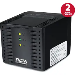 Стабілізатор напруги Powercom (TCA-600 black) - мініатюра 3