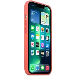 Чохол Silicone Case з MagSafe для Apple iPhone 13 Pro (6.1) Pink Pomelo ААА [72328] - мініатюра 6