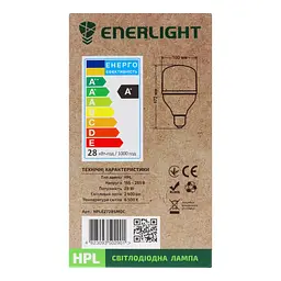 Світлодіодна лампа Enerlight HPL, 28W, 6500K, E27 (HPLE2728SMDС) - мініатюра 4
