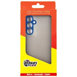 Чохол до мобільного телефона Dengos Matte Samsung Galaxy A55 5G (Blue) (DG-TPU-MATT-143) - мініатюра 5