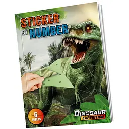 Стікербук за номерами Moxy Dinosaur Expedition (961030) - мініатюра 3