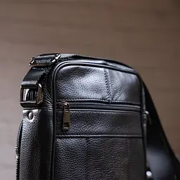 Сумка чоловіча компактна шкіряна Vintage 19х23х6 см sum0028972 - мініатюра 9