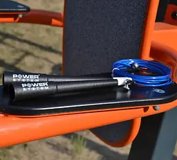 Скакалка швидкісна Power System PS-4033 Crossfit Jump Rope Blue 2,8 м (PS-4033_Black-Blue) - мініатюра 4