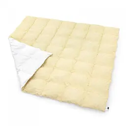 Набір MirSon пуховий №9518 Bio-Beige зима ковдра 200х220 см + 2 подушки бежевий (2200010805277) - мініатюра 6
