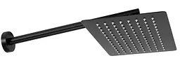 Душова система прихованого монтажу Rea Oval + Box black REA-P8467, Чорний матовий - мініатюра 4