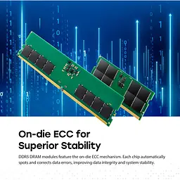 Модуль пам'яті Transcend DDR5 48GB JM 5600Mhz SO-DIMM 2Rx8 3Gx8 CL46 1.1V (JM5600ASE-48G) - мініатюра 6