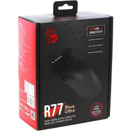 Мишка A4Tech Bloody R77 Ultra Wireless Dock Black (4711421003575) - мініатюра 9