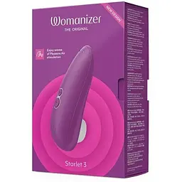 Вакуумний кліторальний стимулятор Womanizer Starlet 3 Violet - мініатюра 6